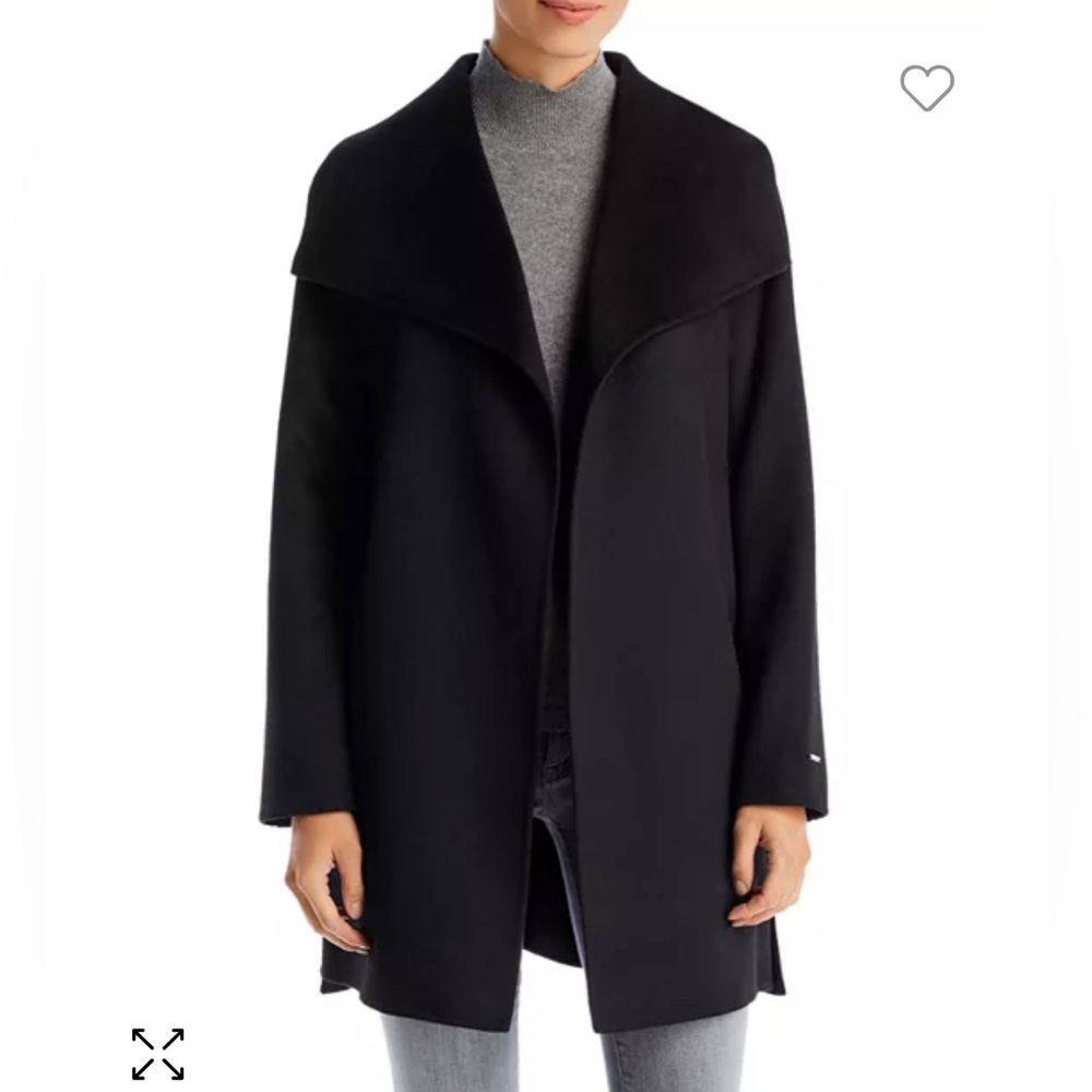 Tahari Ella Belted Wrap Coat